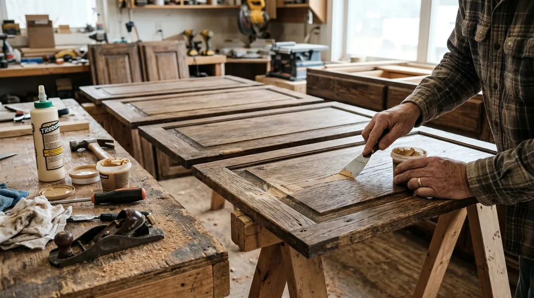 Loose joints, chipped edges, and blown-out screw holes get fixed first — Abilene, TX